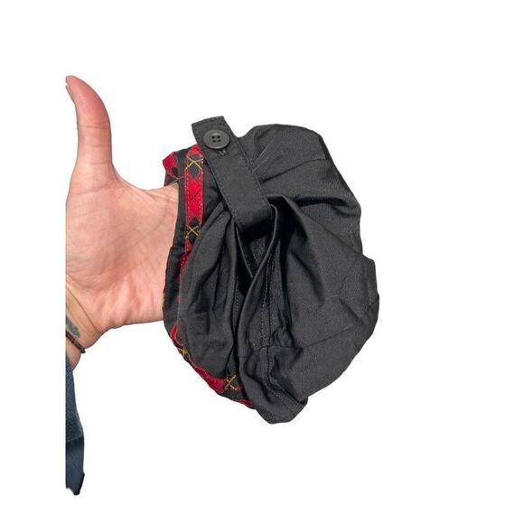 Adidas Trefoil Logo Adjustable Cuff Casual Pull On Pants Red Striped Size Large - Picture 9 of 13